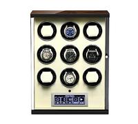 NHYHEHMR Watch Winder For 2 4 6 9 Automatic Watches Support Single Watch And Double Watch Spinner Quiet Motor Gift For Men Women Self Winding Watch Turner (Color : B, Size : 6+0)