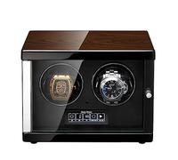 NHYHEHMR Watch Winder For 2 4 6 9 Automatic Watches Support Single Watch And Double Watch Spinner Quiet Motor Gift For Men Women Self Winding Watch Turner (Color : B, Size : 6+0)