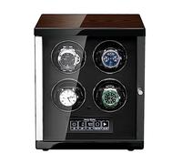 NHYHEHMR Watch Winder For 2 4 6 9 Automatic Watches Support Single Watch And Double Watch Spinner Quiet Motor Gift For Men Women Self Winding Watch Turner (Color : B, Size : 6+0)