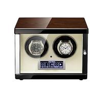 NHYHEHMR Watch Winder For 2 4 6 9 Automatic Watches Support Single Watch And Double Watch Spinner Quiet Motor Gift For Men Women Self Winding Watch Turner (Color : B, Size : 6+0)
