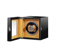 NHYHEHMR Watch Winder for Automatic Watches Adjustable Watch Pillows 1/2/3/4/6 Winding Spaces Black Piano Finish Quiet Motor Watches Display Box with Safety Lock (Size : 6+0)