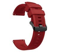 NHYHEHMR Wrist Straps for Polar Vantage M/M2 Smart Watch Band for Polar Grit X Pro Watchband Silicone 18 20 22mm Bracelet (Color : Coal Black, Size : 22mm)