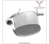 NI.85.07 Silenziatore posteriore Imasaf per NISSAN X-TRAIL