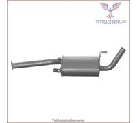NI.93.06 Silenziatore centrale Imasaf per NISSAN TERRANO