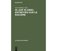 Ni juif ni grec. Entretien sur le racisme (Copertina rigida) Savoir Historique