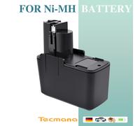 Ni-MH Batteria 9.6V 4.0Ah per Bosch BAT001 PBM GBM GSB PSR GSR 9.6 VE-2 BH-974L
