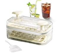 ni per ghiaccio da freezer | Gadget da Cucina a Rilascio Facilitato con Pressa | per Cubetti di Ghiaccio per Whisky - Ideale per Picnic, Campeggio, Cucina Domestica, Frigorifero, Bar, Ristorante