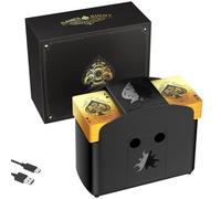 Ni-SHEN Mixer per carte completamente automatico a 4 mazzi, mixer elettrico alimentato a batteria, shuffle per carte da gioco ONU, poker, fase 10, Skip-BO, Blackjack
