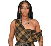 Nia Archives (Tartan) Half Body Buddy Cutout