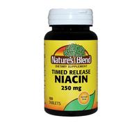 Niacina Rilascio Programmato 100 Compresse 250 Mg Di Nature's Blend