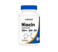 Niacina Vitamina B3 240 Caps 100 Mg Di Nutricost