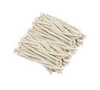 Niaciswe Stoppini 100 Pezzi per Lampada a Olio 16cm - Ricambio Rotondo in Cotone per Lanterna e Lampada Alcolica