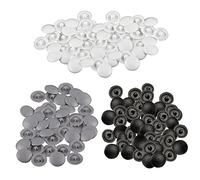 Niaciswe Tappi per Viti in Plastica 360 Pezzi Tappi Coprivite per Viti Coprivite Viti in Plastica Tappi Copriforo Tappi Coprivite Copri Viti Copri Vite per Viti a Croce Bianco Grigio Nero 12mm