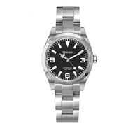 NIADI Cronos 36mm Esplora la serie di arrampicata uomo donna orologio moda coppie sport unisex orologi meccanici automatici, nero