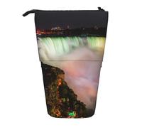 Niagara Falls - Astuccio verticale retrattile per matite, penne, matite e piccoli oggetti, Nero , Taglia unica, Astuccio per trucchi