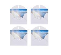 Niagara Falls, biglietti di auguri vuoti stampati con bottoni d'amore, buste in carta perlescente per varie occasioni: biglietti di compleanno, biglietti di ringraziamento, biglietti per le vacanze