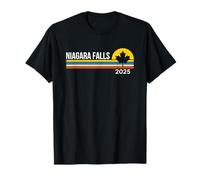 Niagara Falls Canada 2025 Vacation Vintage Souvenirs Maglietta