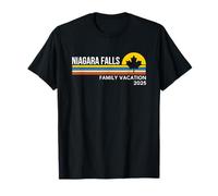 Niagara Falls Canada Family Vacation 2025 Vintage Souvenirs Maglietta