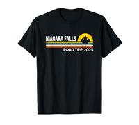 Niagara Falls Canada Road Trip 2025 Vintage Souvenirs Maglietta
