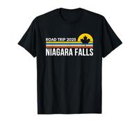 Niagara Falls Canada Road Trip 2025 Vintage Souvenirs Maglietta