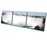 Niagara Falls Canada Waterfall Landmarks TREBLE TELA parete arte foto stampa