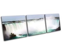 Niagara Falls Canada Waterfall Landmarks TREBLE TELA parete arte foto stampa