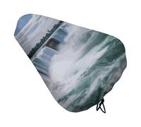 Niagara Falls - Coprisella per bicicletta, impermeabile, antipolvere, morbido, con coulisse, per uomo e donna