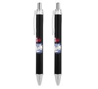 Niagara Falls Scene America Canada Flags Penna a sfera retrattile 0,5 punta fine fusto rotondo flessibile per scrittura Comfort 1 PCS AS PIC 3