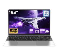 NIAKUN Computer portatile 2026, 15,6 pollici Lap Top PC Window 11 Pro, 8GB RAM 256GB SSD, Int Pentium Gold Processor 4425Y, 2 anni di garanzia, Bluetooth, MINI HDMI, FHD 1920 * 1080, Office 365
