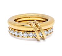 Nialaya, ,Accessories ,Donna ,Giallo ,52 MM Double Band Ring in Gold