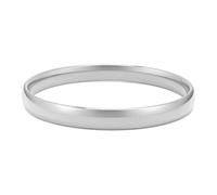 Nialaya, ,Accessories ,Donna ,Grigio ,ONE SIZE Classic 8mm Round Bangle in Silver