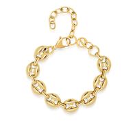 Nialaya - Gold Mariner Link Bracelet - -Accessories -Donna -Giallo -S