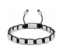 Nialaya - Men's Mini Flatbead Bracelet in Sterling Silver - - Accessories - Uomo - Grigio - S