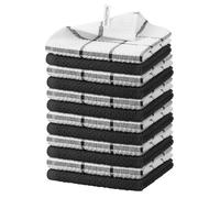 Nialnant Strofinacci da cucina in 100% spugna di cotone, morbidi e assorbenti per lavare i piatti, ad asciugatura rapida, 30,5 x 30,5 cm, confezione da 12