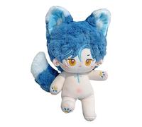 niannyyhouse Bambola di Peluche da 20 cm, con Orecchie di Coniglio, Coda di Ragazzo, Corpo umanoide Imbottito, Senza attributo, Abbigliamento indossabile, Regalo per Vestire (4 con Scheletro)