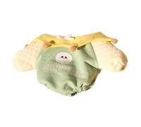 niannyyhouse Tutina intera per bambole, 10-15 cm, 20 cm, vestitino per bambole, accessorio per vestire e vestire (verde, 10-15 cm)