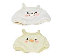 niannyyhouse Vestiti per bambola di peluche, 10 cm x 20 cm, tutina da arrampicata, morbida e farcita (a3, 10 cm)