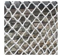 NIANTONG Rete di Protettiva Rete Sicurezza Balcone Corda Rete for Bambini Rimovibile, Balcone Esterno Decorazione Rete Protezione Rete Asilo Scale Anticaduta Canapa Rete Recinzione(Size:1.5 * 5m)