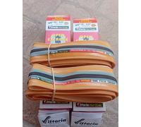 Nib Vittoria Open Tubular 700x20 Coppia Copertoncini L'Eroica Colnago Bianchi...