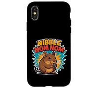 Nibble Nom Nom Fumetti Degu Snack Custodia per iPhone X/XS