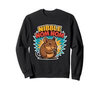 Nibble Nom Nom Fumetti Degu Snack Felpa