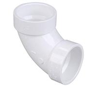 NIBCO Raccordi per tubi DWV in PVC serie 4807, gomito a 90 gradi, mozzo 1-1/2 di Nibco