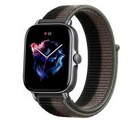 Niboow 20mm Nylon Cinturino per Amazfit GTR Mini/GTS 4/GTS 4 Mini/Bip 3 Pro | per Amazfit Bip 3/T-Rex 3 Pro 44mm/Cheetah 2 Pro/Active 3 Intrecciato Ricambio Traspirante Leggero Cinturini