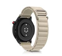 Niboow 22mm Cinturino per Amazfit GTR 4/3 Pro/GTR 2e/Huawei Watch GT 3 Pro 46mm/GT 3 46mm/GT Runner/Watch 3, Nylon G-Hook Sportiva Cinturini per Xiaomi Watch S1/S1 Active/Mi Watch - Bianco