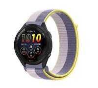 Niboow 22mm Cinturino per Garmin Forerunner 265/Forerunner 255/Forerunner 255 Music, Nylon Cinturino per Garmin Vivoactive 4/Venu 2/Amazfit GTR 4/GTR 3 PRO/Xiaomi Watch S1/S1 Active-Blu/Bianco