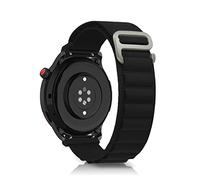 Niboow Cinturino 22mm per Amazfit GTR 4/3 Pro/3/2e, Huawei Watch GT 3 Pro 46mm/3 46mm/Runner, Xiaomi S1/S1 Active/Mi - Nylon G-Hook Sportivo di Ricambio - Nero