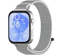 Niboow Cinturino per Huawei Watch Fit 5/5 Pro /4/4 Pro / 3, Uomini Donne Ricambio Regolabile Watch Band, Nylon Traspirante Leggero Cinturino per Huawei Watch Fit 5/5 Pro /4/4 Pro /3 - Grigio
