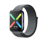 Niboow Nylon Cinturino per Oppo Watch Free (Verde)