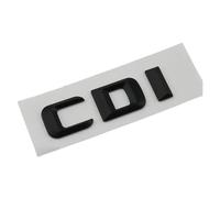 NIBOTT Bagagliaio di un'auto Distintivo Adesivo Logo CGI CDI Emblema Misura for Mercedes AMG GLA CLA CE 200 220 GL ML 270 350 CLS W205 W204 W213 W212 X156 W218 (Color : Convex Matte Black)