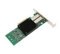 Nic Server SFP a Doppia Porta, Controller di Rete 10G con Chip 82599Es, Ottimizzazione della Rete Flessibile, velocità di Trasferimento 10 Gigabit Ethernet 10.000 MBps, Design a Risparmio Energetico